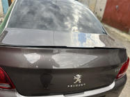 Peugeot 301 2012– Lip spoiler (Sunplex, čierny) (118,5 cm x 5,5 cm) fotografia 2