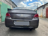 Peugeot 301 2012– Lip spoiler (Sunplex, čierny) (118,5 cm x 5,5 cm) fotografia 4