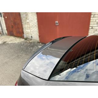Lip spoiler (Sunplex, čierny) (118,5 cm x 5,5 cm) Peugeot 301 2012– fotografia 1