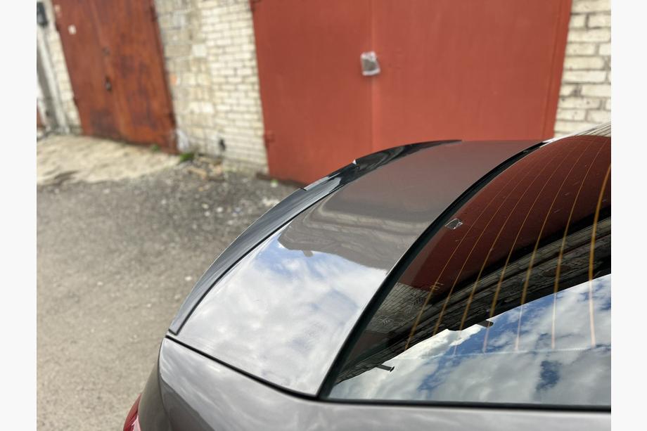 Peugeot 301 2012– Lip spoiler (Sunplex, čierny) (118,5 cm x 5,5 cm) Image