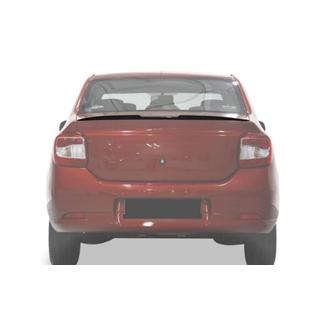 Lip spoiler (Sunplex, čierny) (118,5 cm x 5,5 cm) Dacia Logan II 2013–2022 fotografia 3