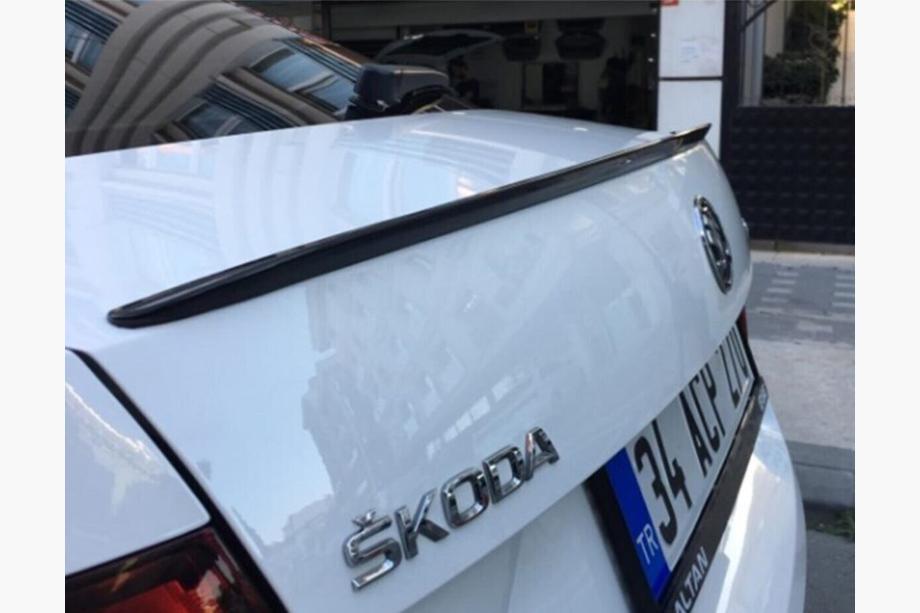 Skoda Octavia III A7 2013–2019 LIP spojler (Sunplex, čierny) (115,4 cm x 6 cm) Image