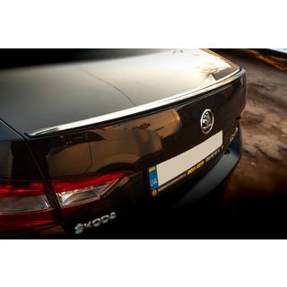 LIP spojler (Sunplex, čierny) (119,2 cm x 7,3 cm) Skoda Superb 2015–2024 fotografia 2