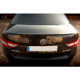 LIP spojler (Sunplex, čierny) (119,2 cm x 7,3 cm) Skoda Superb 2015–2024 fotografia 3