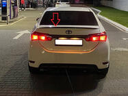 Toyota Corolla 2013–2019 LIP spojler (Sunplex, čierny) (118 cm * 6,4 cm) fotografia 3