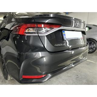 LIP spojler (Sunplex, čierny) (117,9 cm * 5,5 cm) Toyota Corolla 2019– fotografia 1