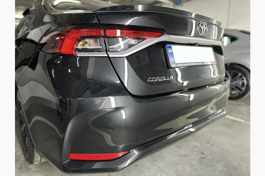 Toyota Corolla 2019– LIP spojler (Sunplex, čierny) (117,9 cm * 5,5 cm) Image