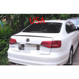 LIP spojler (Sunplex, čierny) (115,8 cm x 6,3 cm) Volkswagen Jetta 2011–2018 fotografia 2