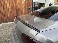 Volkswagen Passat B7 2012–2015 Lip spojler (Sunplex, čierny, pre EU) (115,8 cm x 6,3 cm) fotografia 1