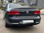 Volkswagen Passat B7 2012–2015 Lip spojler (Sunplex, čierny, pre EU) (115,8 cm x 6,3 cm) fotografia 5