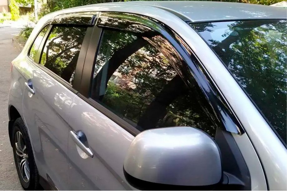Mitsubishi ASX 2010–2023 Deflektory okien (4 ks, HIC) Image