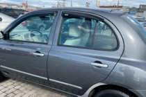 Nissan Micra K12 2003–2010 Deflektory okien (4 ks, HIC) fotografia 2