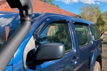 Nissan Pathfinder R51 2005–2014 Deflektory okien (4 ks, HIC) fotografia 1
