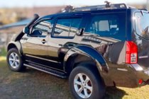 Nissan Pathfinder R51 2005–2014 Deflektory okien (4 ks, HIC) fotografia 9