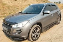 Peugeot 4008 2012–2017 Deflektory okien (4 ks, HIC) fotografia 1