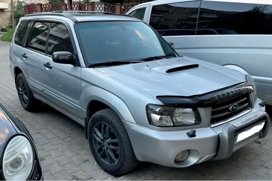 Subaru Forester 2002–2008 Deflektory okien (4 ks, HIC) Image