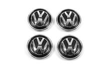 Volkswagen Stredové krytky diskov V2 (4 ks) 65/55,5 mm fotografia 1