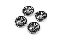 Volkswagen Stredové krytky diskov V2 (4 ks) 65/55,5 mm fotografia 2