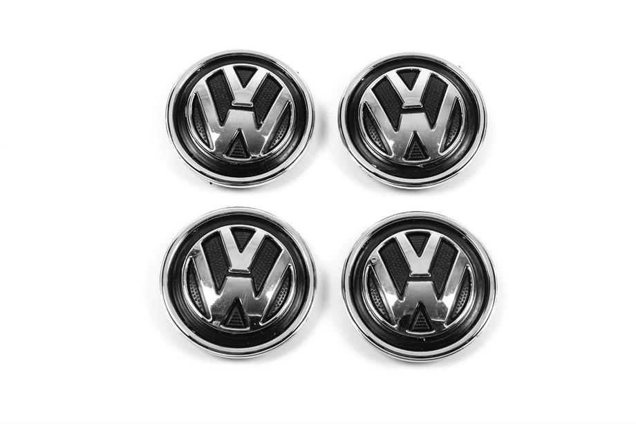Volkswagen Stredové krytky diskov V2 (4 ks) 65/55,5 mm Image