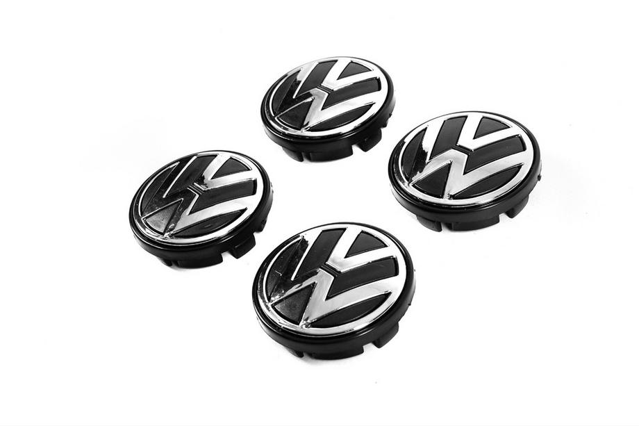 Volkswagen Stredové krytky diskov 65/57 mm 3b7601171 (4 ks) Fotografia 1
