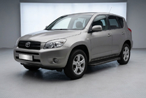 Toyota Rav 4 2006–2013 Maya V2 Black bočné nášľapy (2 ks, hliník) fotografia 1