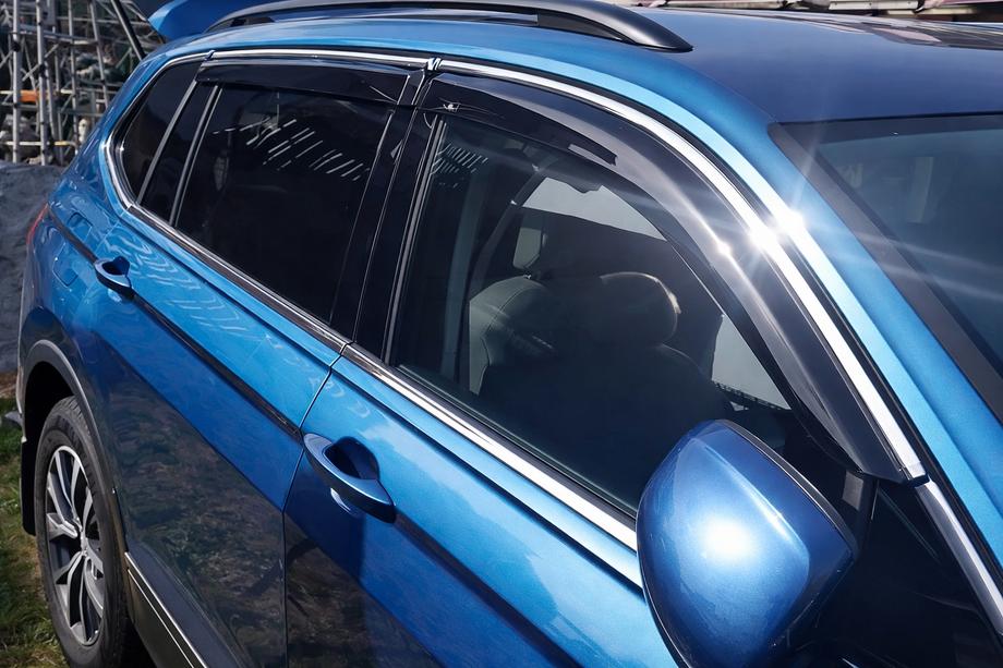 Volkswagen Tiguan 2016–2023 Deflektory okien Allspace LWB (4 ks, HIC) Image