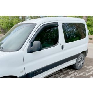 Okenné deflektory 11 cm (2 ks, HIC) Citroen Berlingo 1996–2008 fotografia 1