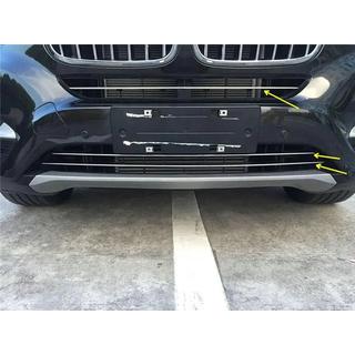 Sada chrómových líšt na mriežku nárazníka BMW X6 F16 2014–2019 fotografia 1