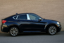 BMW X6 F16 2014–2019 Sada chrómových líšt okien (18 ks) fotografia 1