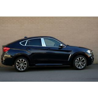 Sada chrómových líšt okien (18 ks) BMW X6 F16 2014–2019 fotografia 1