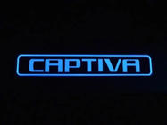 Chevrolet Captiva 2006–2019 Libao LED kryty prahov (2006-2011, 4 ks, nerez) fotografia 3