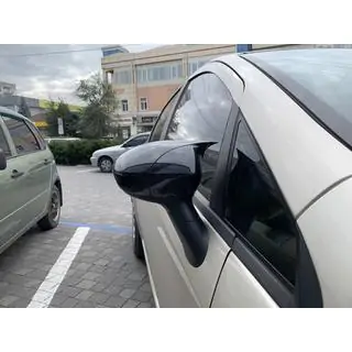 Kryty zrkadiel BMW-Style (2 ks) Fiat Linea 2006–2018 fotografia 2