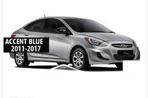 Hyundai Accent 2011–2017 Kryty zrkadiel bez výrezu pre smerovku BMW-style (2 ks) fotografia 5