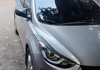 Hyundai Elantra (MD/UD) 2011–2015 Kryty zrkadiel bez výrezu pre smerovku BMW-style (2 ks) fotografia 4