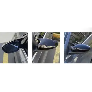 Kryty zrkadiel bez výrezu pre smerovku BMW-style (2 ks)