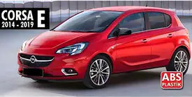 Opel Corsa E 2015–2019 Kryty zrkadiel BMW-Style (2 ks) fotografia 7