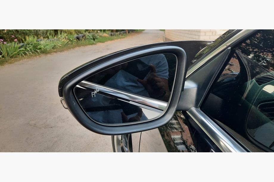 Volkswagen Passat B7 2012–2015 Kryty zrkadiel RLine-Look (2 ks pre EU) Fotografia 6