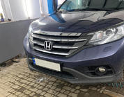 Honda CRV 2012–2016 Lišta na kapotu (ABS) fotografia 2