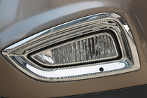Hyundai IX-35 2010–2015 Chrómové kryty hmloviek pre čínsku verziu (2 ks) fotografia 3