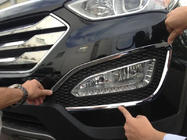 Hyundai Santa Fe 3 2012–2018 Chrómové rámiky hmloviek (2 ks, ABS) fotografia 1