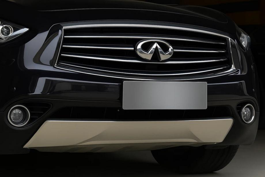 Infiniti QX70 2013–2019 Libao predný lip (plast) Image