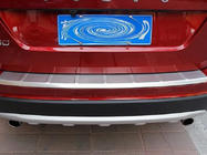 Volvo XC60 2009–2017 Ochranná lišta zadného nárazníka Libao (2014-2017, nerez) fotografia 1