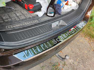 Kia Sorento II XM 2009–2014 Chrómová lišta na zadný nárazník Libao (2013+) fotografia 1