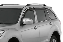 Lifan X60 2011– Okenné deflektory (4 ks, Libao) fotografia 1