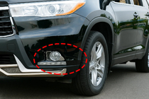 Toyota Highlander 2013–2019 Chrómové kryty hmloviek Libao (2013-2016 ABS) fotografia 1