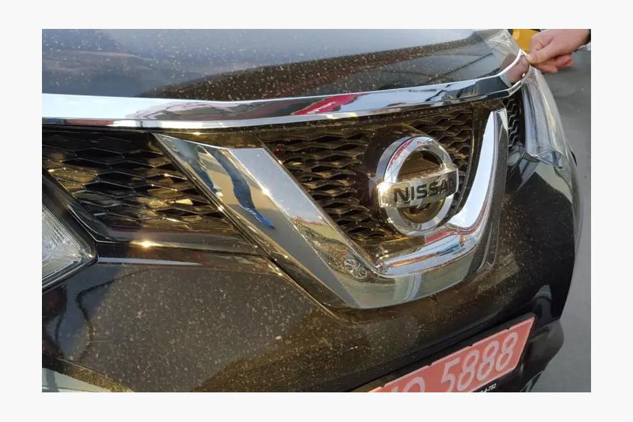 Nissan X-trail T32/Rogue 2014–2021 Deflektor na kapotu Libao (plast) Image