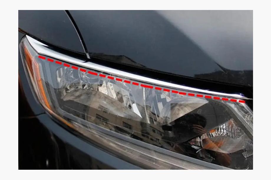 Nissan X-trail T32/Rogue 2014–2021 Chrómové kryty svetlometov Libao 2014-2016 (2 ks, plast) Image
