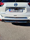 Nissan X-trail T32/Rogue 2014–2021 Nerezová lišta hrany veka kufra Libao fotografia 4