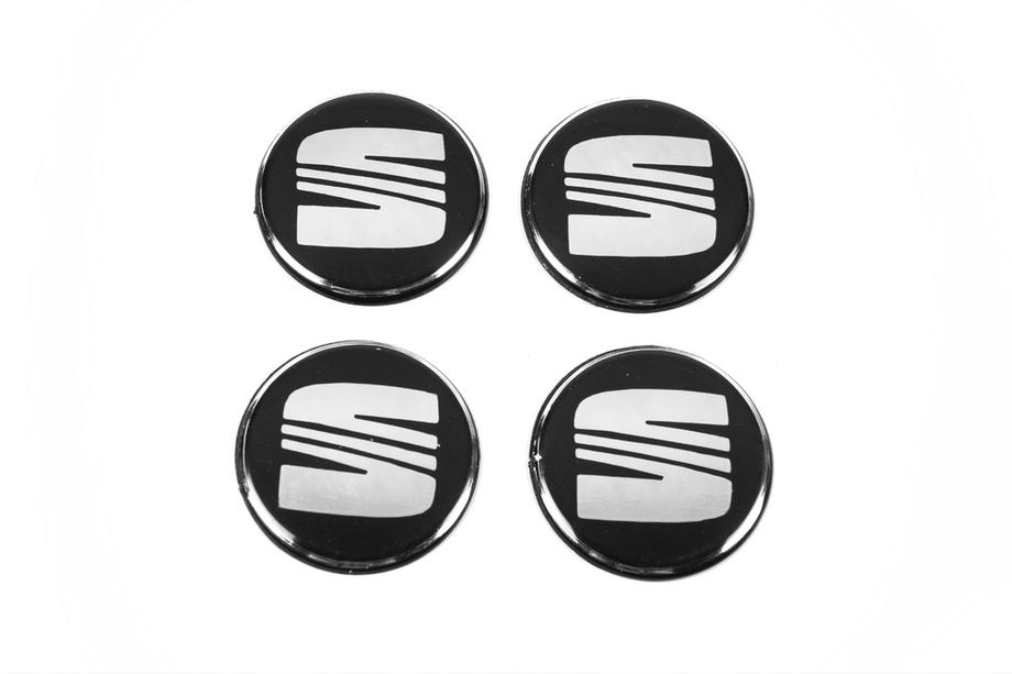 Seat Nálepky na stredové krytky 54 mm (4 ks) Image
