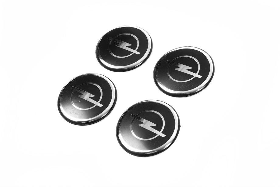 Opel Nálepky na stredové krytky 54 mm (4 ks) Image